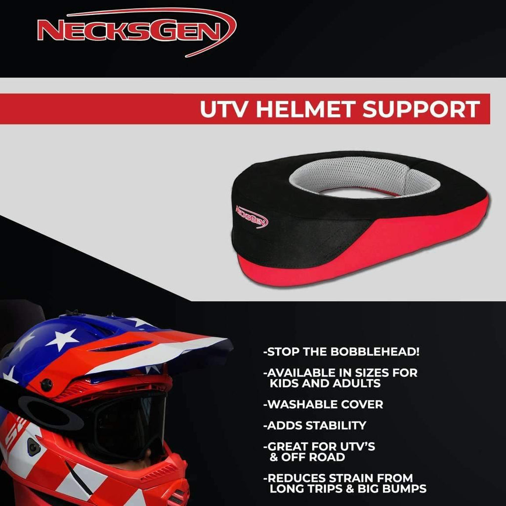 NecksGen UTV Helmet Support for Recreation - Youth Medium