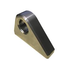 Load image into Gallery viewer, Weld on D-Ring Shackle Clevis Tab Mount Offset