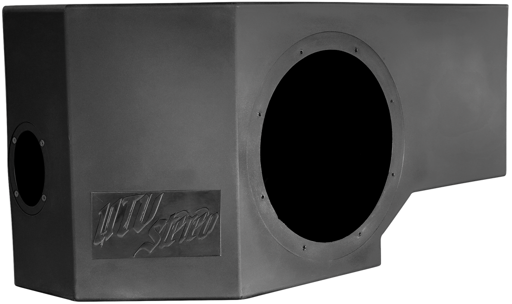Can-Am® Defender Vented 10" Passenger Subwoofer Enclosure Unloaded | UTVS-DEF-VE