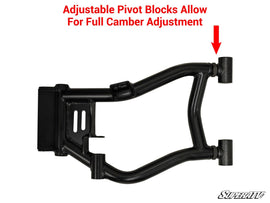 Polaris RZR S / RZR 4 Rear High Clearance Rear Offset A-Arms