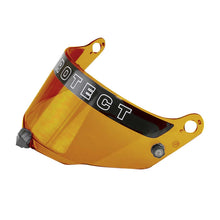 Load image into Gallery viewer, Pyrotect Amber Helmet Shield with Anti-Fog for SA2020 Helmets