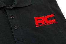 Load image into Gallery viewer, Rough Country Polo | Rough Country Logo | Black | Cotton | Size XL