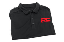 Load image into Gallery viewer, Rough Country Polo | Rough Country Logo | Black | Moisture Wicking | Size XL