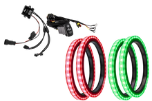 Load image into Gallery viewer, 8" RGB LED Speaker Rings (Pair) | UTVS-8LSR
