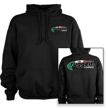 Load image into Gallery viewer, Rugged Radios MEXICAN FLAG Pullover Hoodie - Black - XXXXL