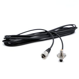 17 Ft Antenna Coax Cable with 3/8  NMO (TM) Thick Mount