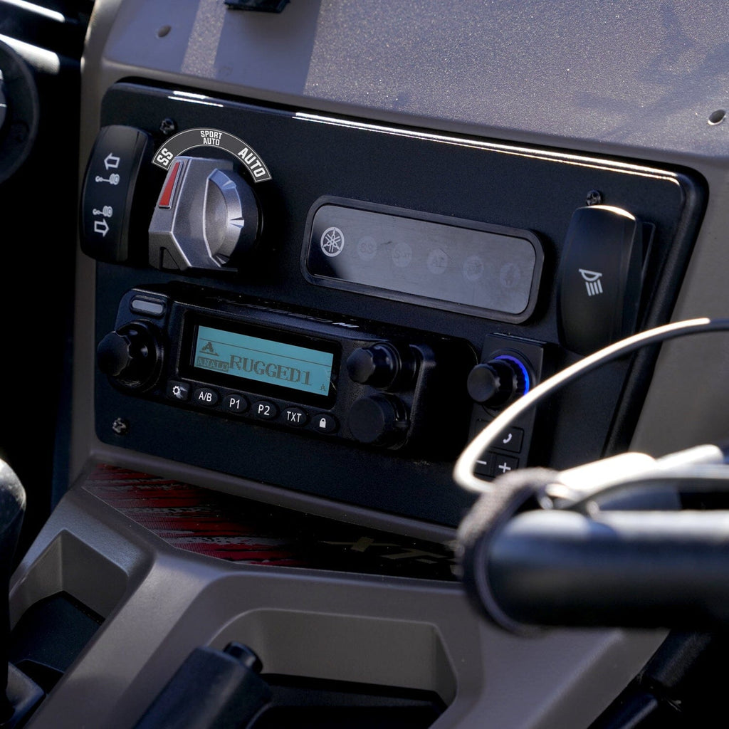 2024 Yamaha YXZ 1000R Complete Communication Kit with Bluetooth Intercom and 2-Way Radio - 696 PLUS Remote Head / M1 VHF Business Band
