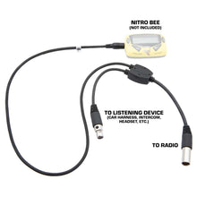 Load image into Gallery viewer, Adapter for Scanner to 5-pin Car Harness Headset or Intercom