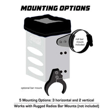 Load image into Gallery viewer, Aluminum Radio Box for Handheld Radios - Universal Mounting