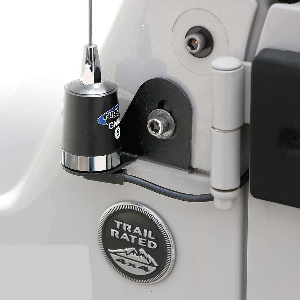 Antenna Mount for Jeep Wrangler TJ LJ JK JL and Gladiator JT - Jeep B Mount