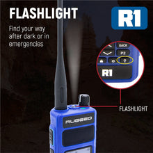 Load image into Gallery viewer, BUNDLE - Rugged R1 - Business Band Two Way Handheld Radio - with Hand Mic