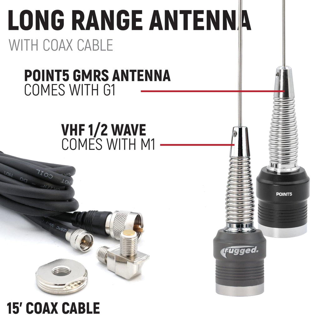 Can-Am Commander and Maverick Complete Communication Kit with Bluetooth Intercom and 2-Way Radio - Dash Mount - 696 PLUS / G1 GMRS