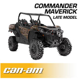 Can-Am Commander and Late Model Maverick Complete Communication Kit with Bluetooth Intercom and 2-Way Radio - Glove Box Mount - 696 PLUS / G1 GMRS