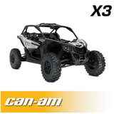 Can-Am Maverick X3 Complete Communication Kit with Bluetooth Intercom and 2-Way Radio - 696 PLUS Remote Head / M1 VHF Business Band / Remote Head Mount Kit