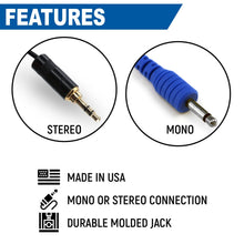 Load image into Gallery viewer, Challenger Semi-Custom Molded Ear Bud Speakers with 1/8  Plug - Mono