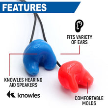 Load image into Gallery viewer, Challenger Semi-Custom Molded Ear Bud Speakers with 1/8  Plug - Stereo