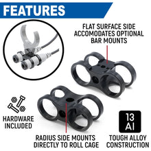 Load image into Gallery viewer, Dual Headset or Helmet Jack - Bar Mount - STX Stereo