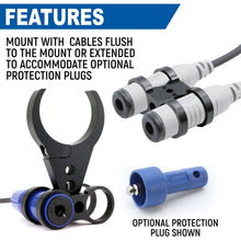 Load image into Gallery viewer, Dual Headset or Helmet Jack - Bar Mount - Offroad