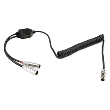Load image into Gallery viewer, Dual Radios to Headset Coil Cord Adapter for Crew Chief and Race Control