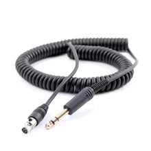 Load image into Gallery viewer, Fire Truck Intercom Headset Coil Cord for 1/4  Style Jacks