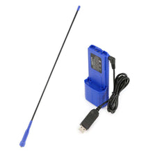 Load image into Gallery viewer, GO FURTHER BUNDLE - for V3 and RH5R Handheld Radios - Long Range Antenna  XL Battery  and USB Charging Cable