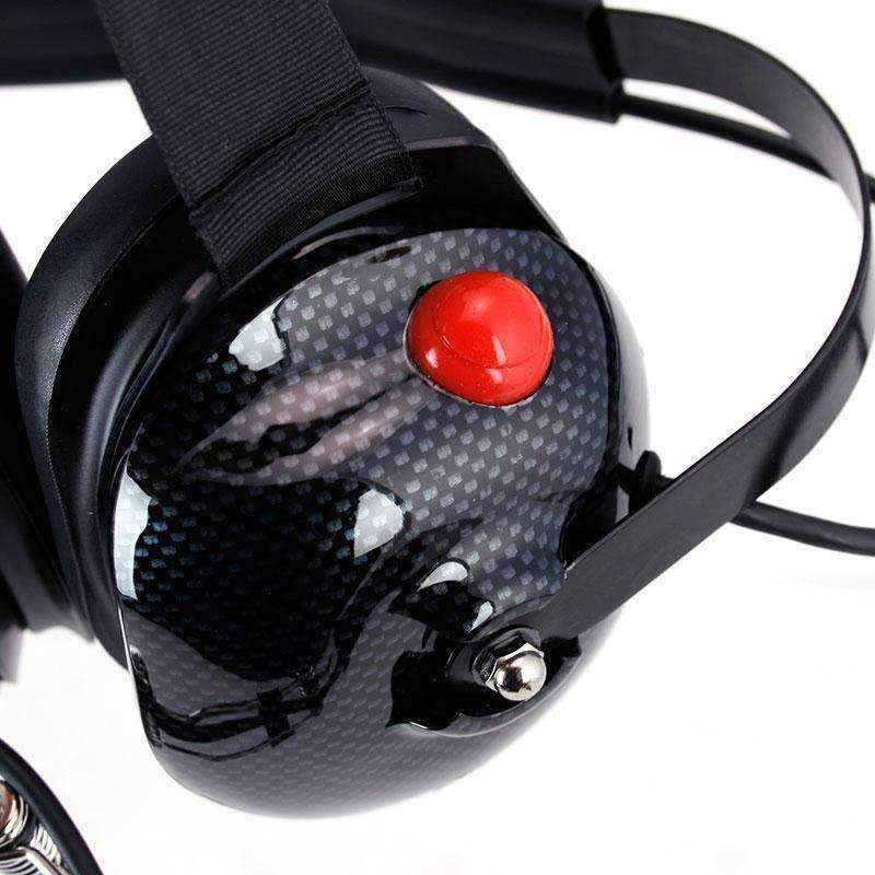 H42 Behind the Head (BTH) Headset for 2-Way Radios - Carbon Fiber