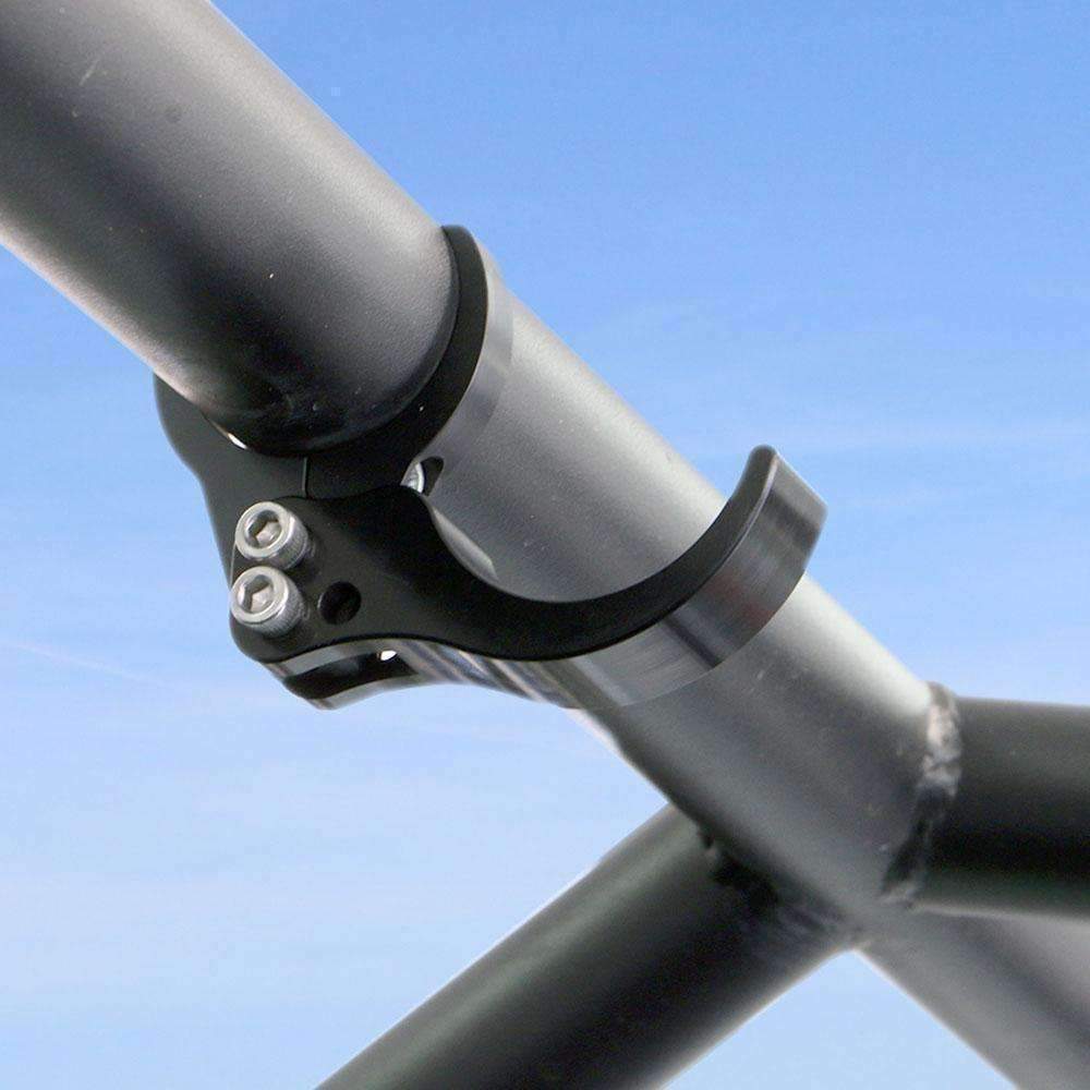 Helmet Hanger with Bar Mount - 2.50  Inches Tube Diameter
