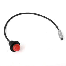 Load image into Gallery viewer, Hole Mount Push to Talk Cable (PTT) with 12  Straight Cord for Intercoms