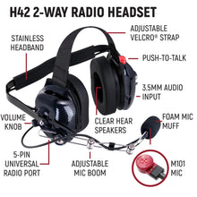 Load image into Gallery viewer, RUGGED Wired  Driver and Crew Chief Racing Kit with RDH16 Radios