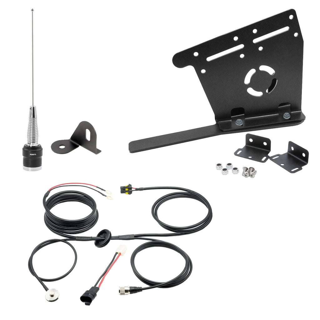Jeep Wrangler JL JLU and Gladiator JT Two-Way GMRS Mobile Radio Kit - GMR25 Waterproof