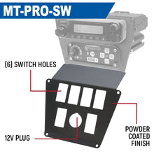 Load image into Gallery viewer, Lower Accessory Panel for Polaris RZR PRO XP RZR Turbo R and RZR PRO R Dash Mount Radio and Intercom - Switch Pros 8