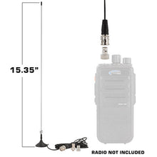 Load image into Gallery viewer, Magnetic Mount Dual Band Antenna for Rugged Handheld Radios R1 RDH-X V3 RDH-16 RH-5R
