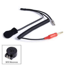 Load image into Gallery viewer, 3C NASCAR Wired Coil Cord Helmet Kit with Mic and 3.5mm Jack