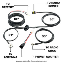 Load image into Gallery viewer, Power and Antenna Cable Harness for Jeep JT JL