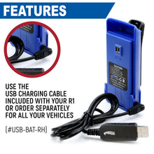 Load image into Gallery viewer, XL Battery for R1 Handheld Radio - Blue