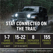 Load image into Gallery viewer, Rugged GMR25 Waterproof GMRS Mobile Radio