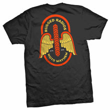 Load image into Gallery viewer, Rugged Radios MOTO MAYHEM T-Shirt - Black - SM