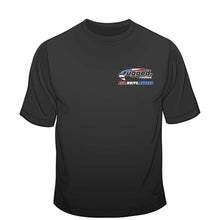 Load image into Gallery viewer, Rugged Radios AMERICAN FLAG T-Shirt - Black - Small