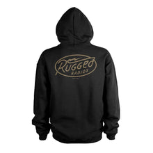 Load image into Gallery viewer, Rugged Radios BOLT Pullover Hoodie - Black - XXXL