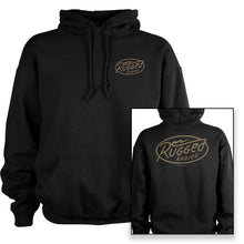 Load image into Gallery viewer, Rugged Radios BOLT Pullover Hoodie - Black - Extra Large