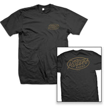 Load image into Gallery viewer, Rugged Radios BOLT T-Shirt - Black - Small