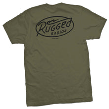 Load image into Gallery viewer, Rugged Radios BOLT T-Shirt - Green - Small