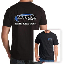 Load image into Gallery viewer, Rugged Radios CLASSIC T-Shirt - Black - Youth Large