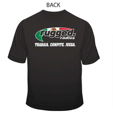 Load image into Gallery viewer, Rugged Radios MEXICAN FLAG T-Shirt - Black - XXL