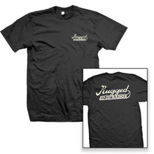Load image into Gallery viewer, Rugged Radios SCRIPT T-Shirt - Black - Medium