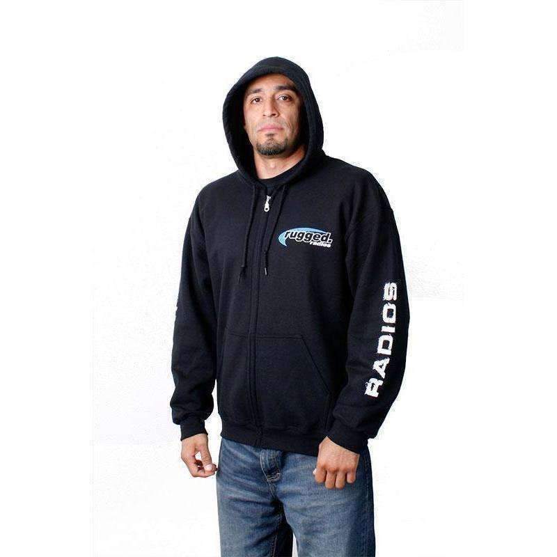Rugged Radios Zip-Up Hoodie - XXXL