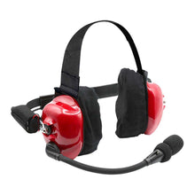 Load image into Gallery viewer, PAIR - H80 Track Talk Linkable Intercom Headsets - Bring The Conversation To The Circle Track NASCAR event
