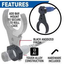 Load image into Gallery viewer, Single Headset / Helmet Jack - Bar Mount - Offroad