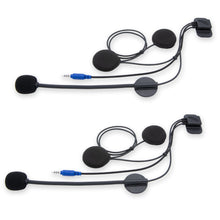 Load image into Gallery viewer, SUPER SPORT Wired Helmet and Cable Kit with Alpha Audio Speakers and Mic