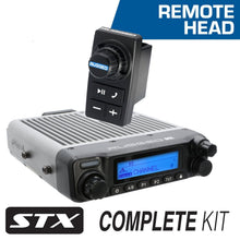 Load image into Gallery viewer, STX STEREO Remote Head Complete Master Communication Kit with Intercom and 2-Way Radio - M1 VHF Business Band